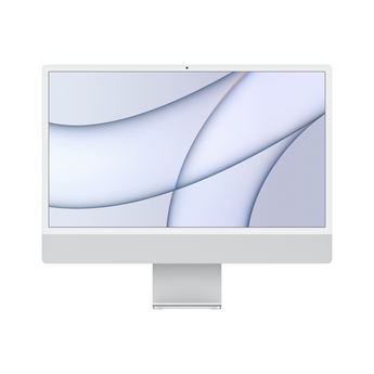 iMac (Retina 4.5K 24-inch 2021) M1 8‑core CPU and 7‑core GPU Silver 8GB unified 256GB SSD MGTF3LL/A