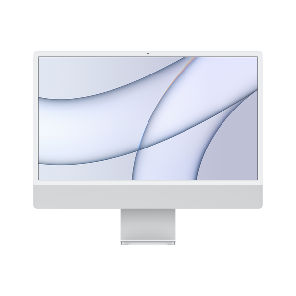iMac (Retina 4.5K 24-inch 2021) M1 8‑core CPU and 7‑core GPU Silver 8GB unified 256GB SSD MGTF3LL/A