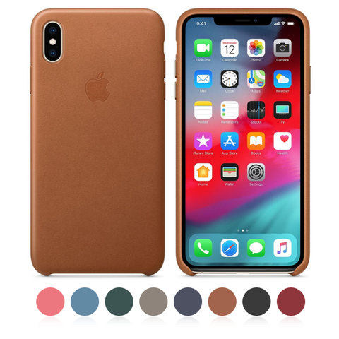 Apple iPhone Xs Max Leather Case Sunset MVFY2ZM/A
